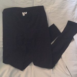 Black Divided Leggings